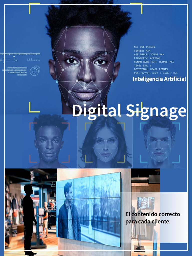 Imagen Digital Signage Inteligencia Artificial